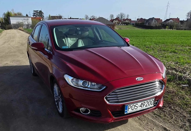 Ford Fusion cena 55500 przebieg: 147700, rok produkcji 2016 z Błażowa małe 79